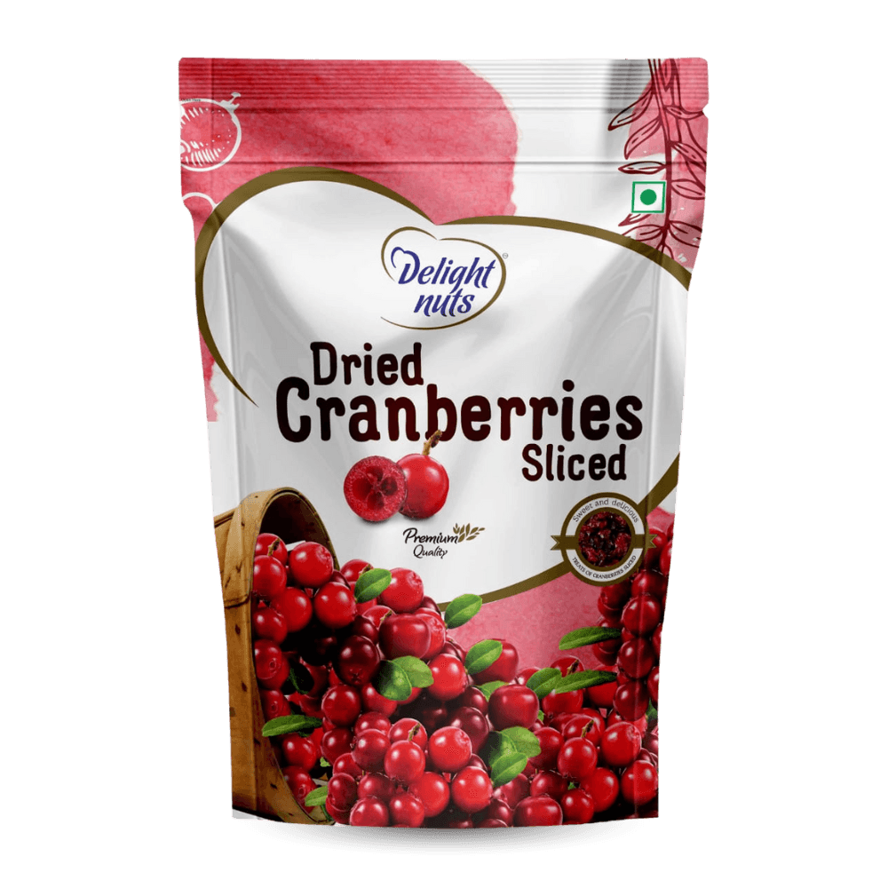 DELIGHT NUTS CRANBERRIES SLICED
