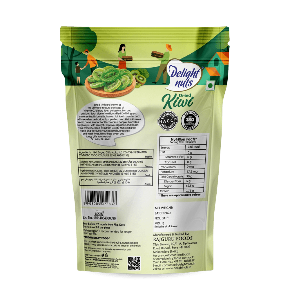 DELIGHT NUTS DRIED KIWI