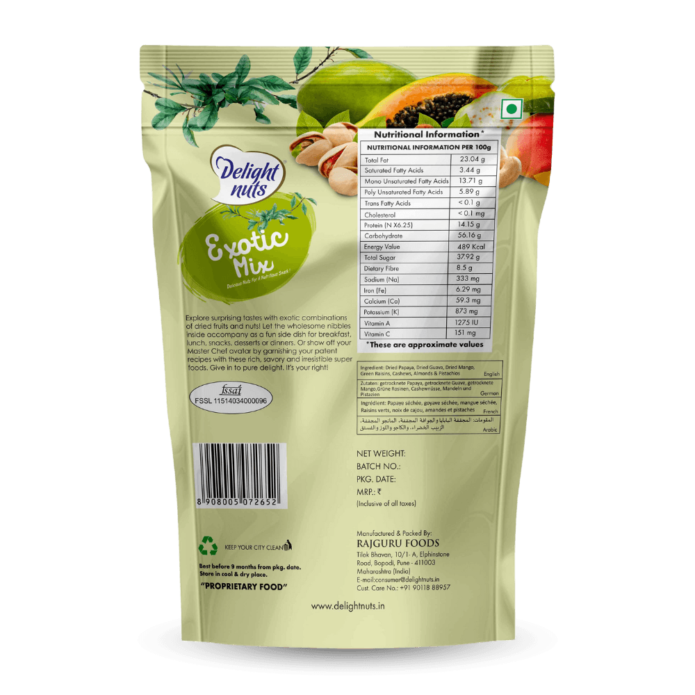 DELIGHT NUTS EXOTIC MIX