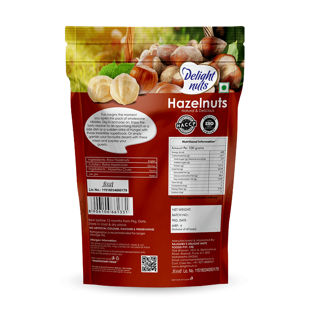 DELIGHT NUTS HAZELNUTS