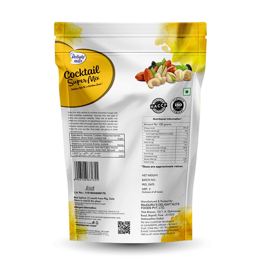 DELIGHT NUTS COCKTAIL SUPER MIX
