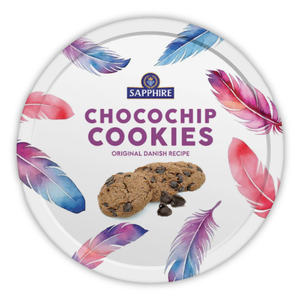 Sapphire Butter Cookies 125 g-Chocolate Chips
