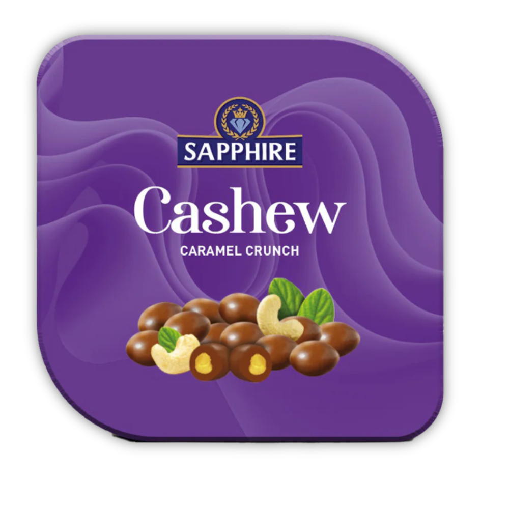 Sapphire Cashew Caramel Crunch 90g