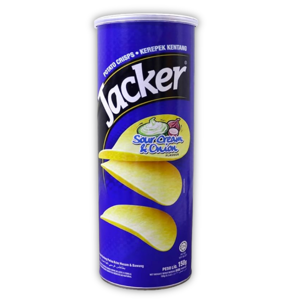 Jacker Potato Crisp Sour Cream & Onion