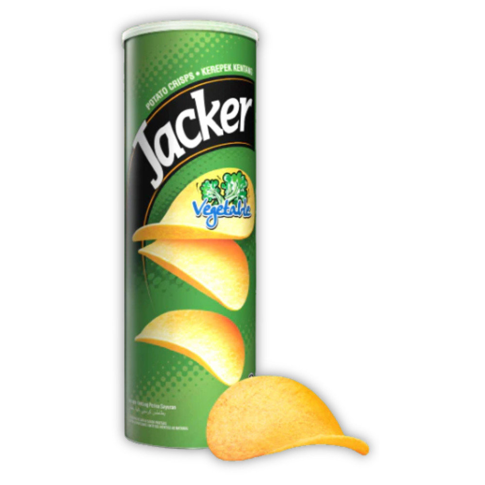 Jacker Potato Crisp Vegetable 150 G