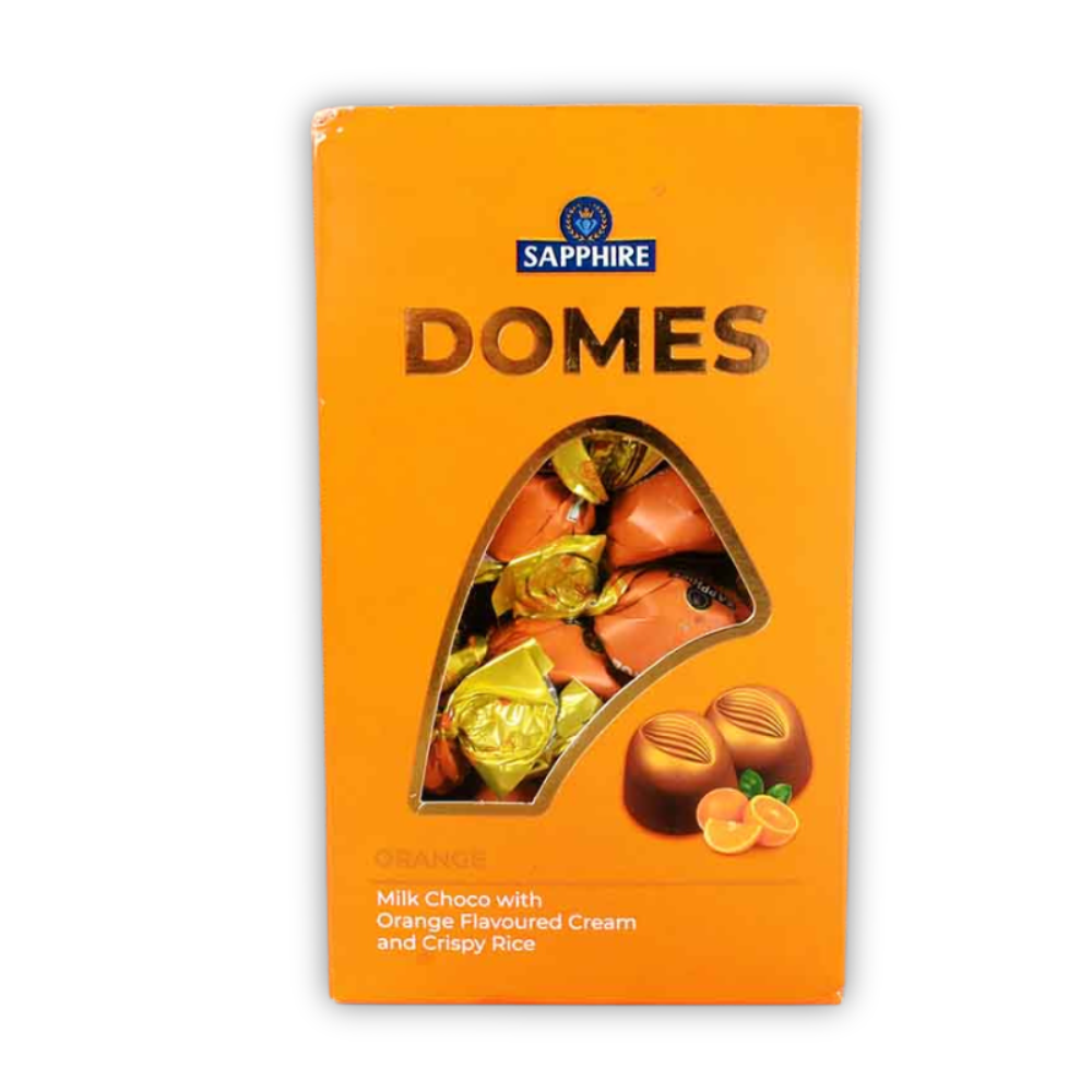 Sapphire Domes Truffle Orange