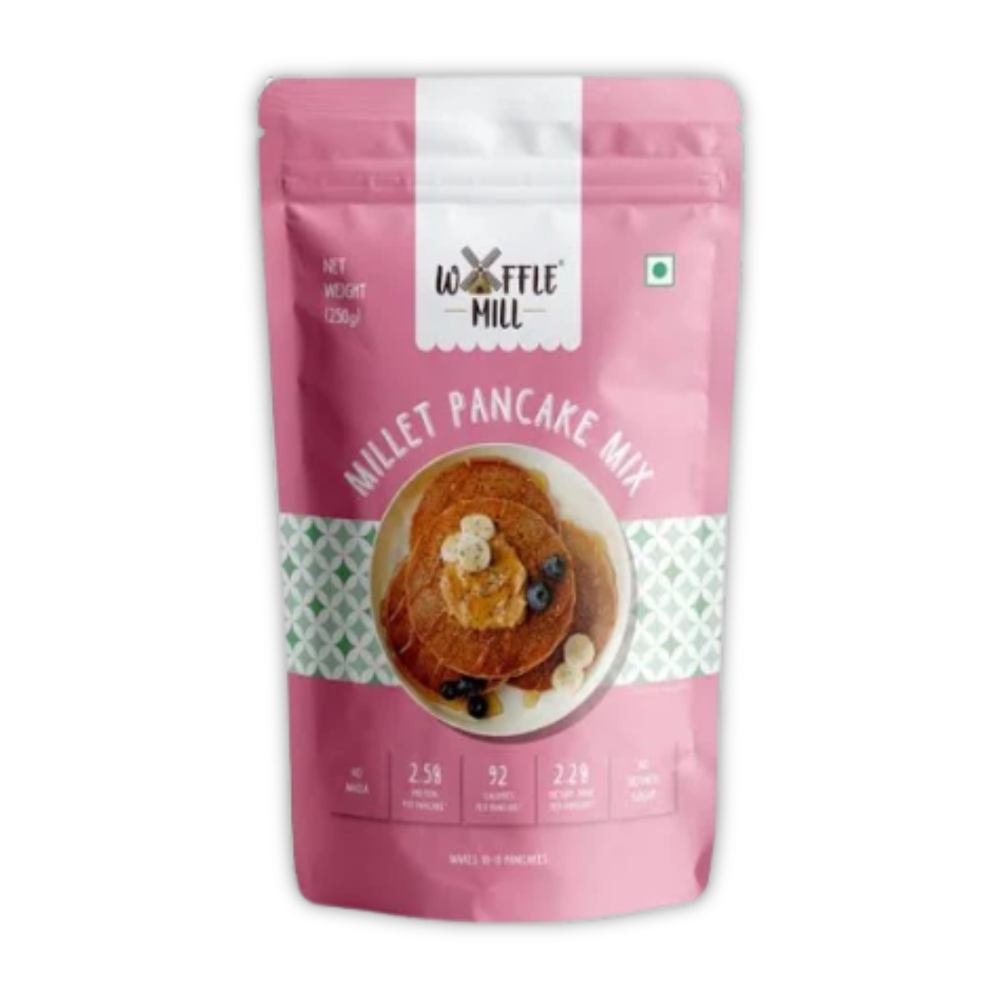 WAFFLE MILL MILLET PANCAKE MIX