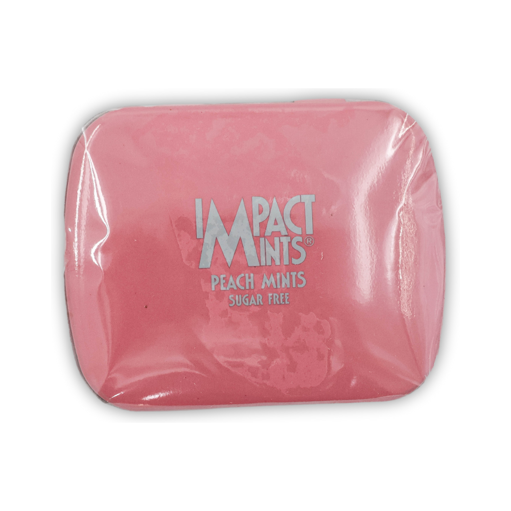 Impact Sugar Free Mints Peach 14g