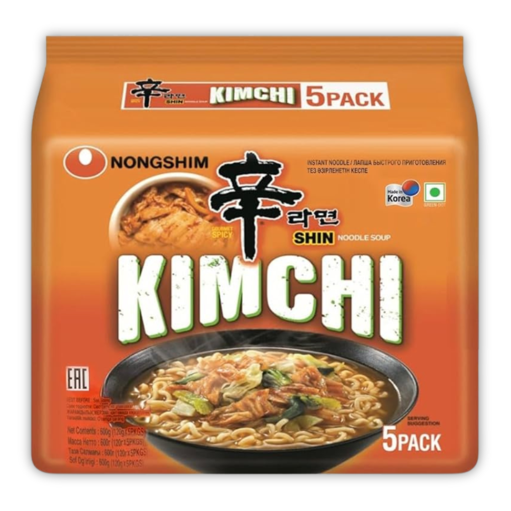 NONGSHIM KIMCHI NOODLES PACK OF 5