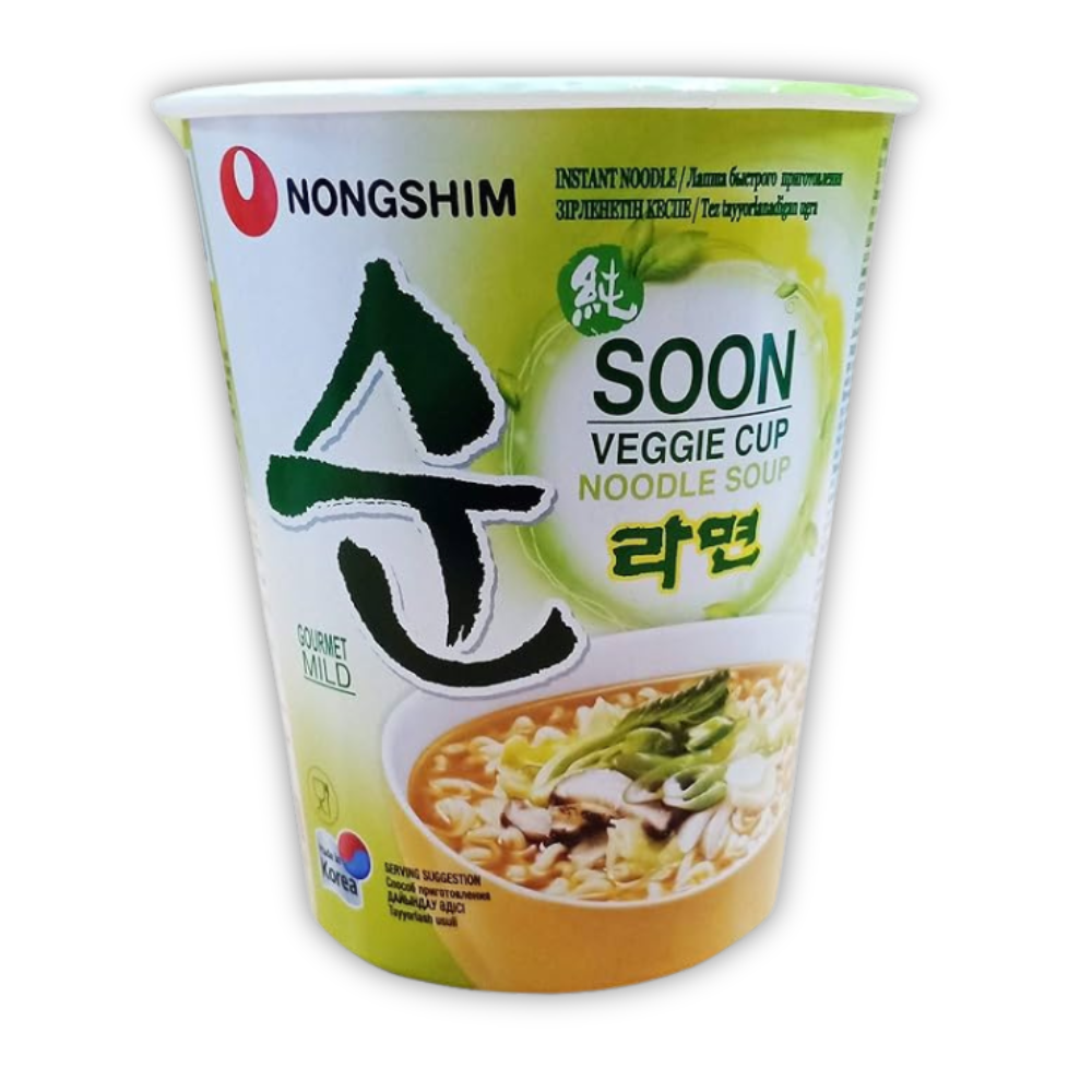 NONGSHIM SOON VEGGIE CUP NOODLE SOUP