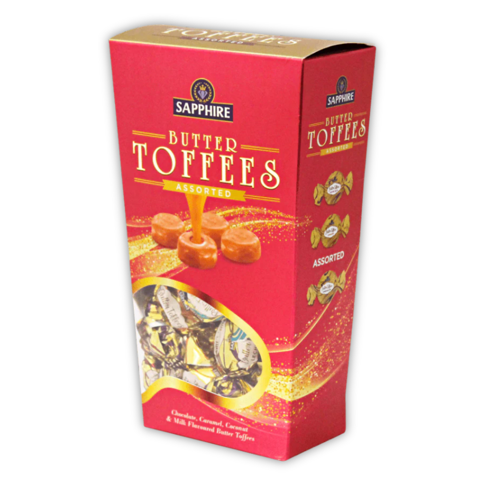 Sapphire Butter Toffee Assorted 300g