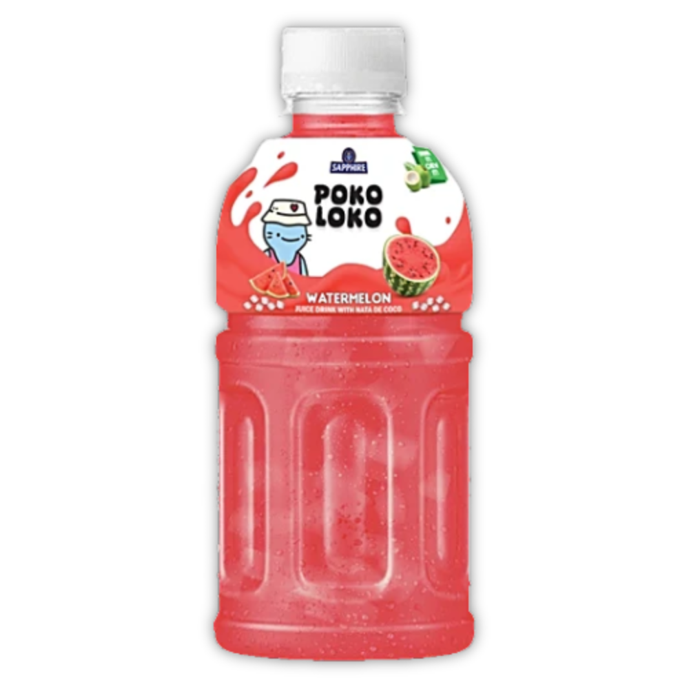 Sapphire Poko Loko Watermelon Nata Drink 300ml