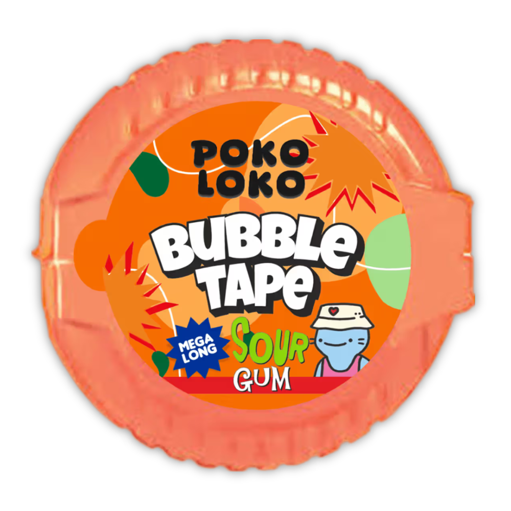 Poko Loko Bubble Tape 56g- Sour
