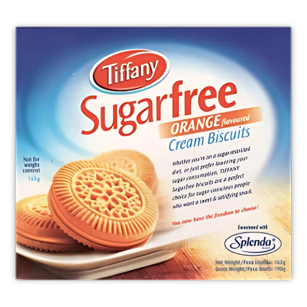 Tiffany Biscuit Sugar free Orange 162 gms
