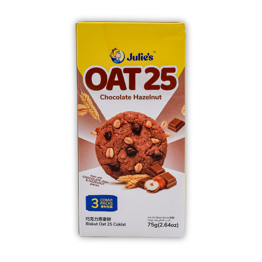 OATS 25 CHOCO HAZLENUT 75G