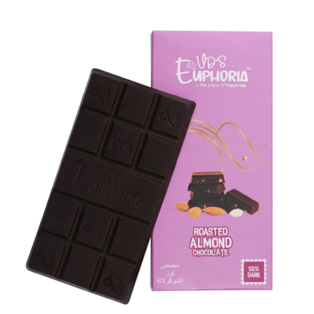 UDS Euphoria Roasted Almond Chocolate 50% Dark