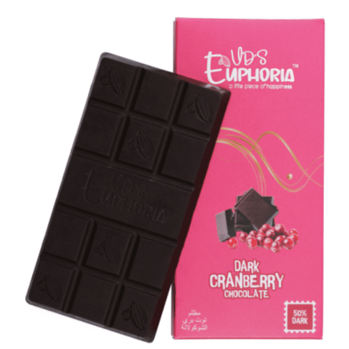 UDS Euphoria Cranberry Chocolate 50% Dark